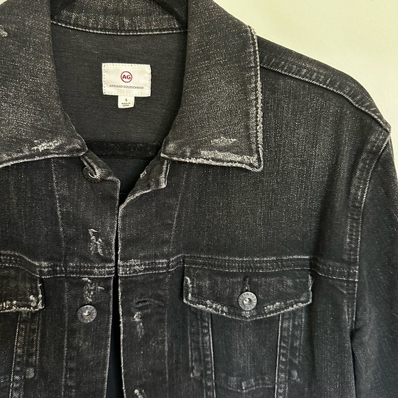 AG Jeans Arlow Vintage Trucker Denim Jacket - Picture 2 of 4